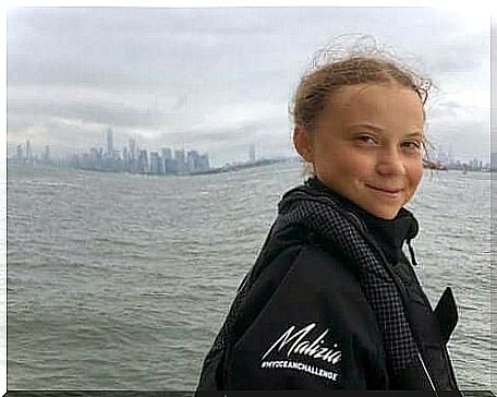 Greta Thunberg has chosen to sail to the climate conference in New York in 2019.