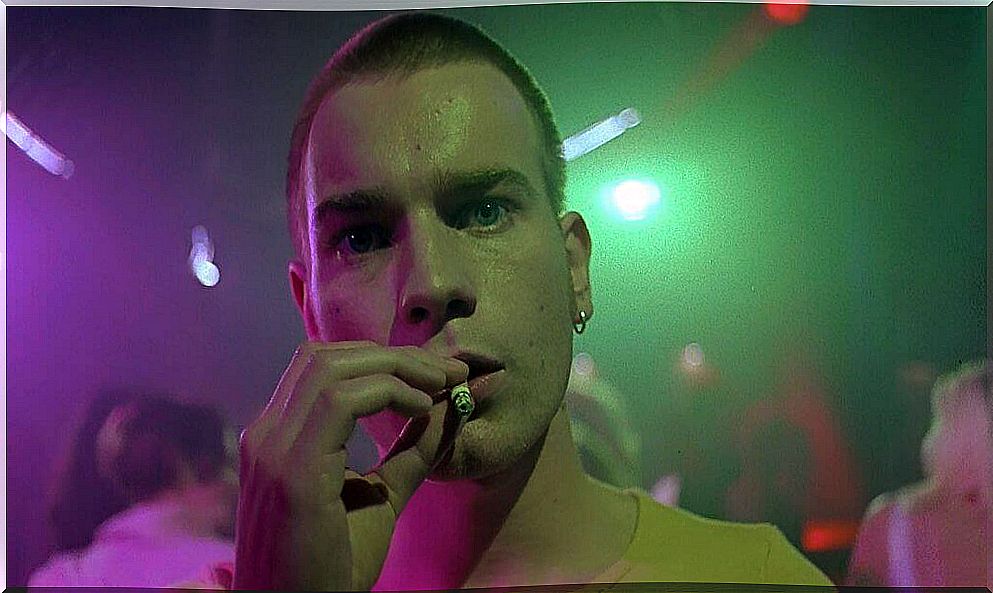 Scene from Trainspotting