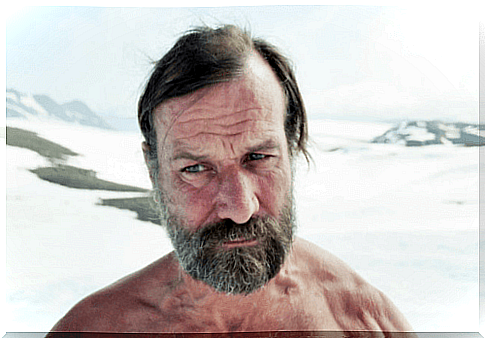 Wim Hof ​​is known as "The Iceman". 